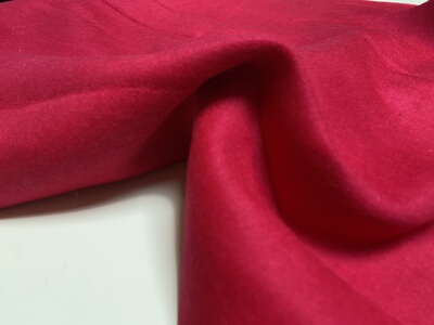 L0126 双面可剥羊绒设计师布料1.30米乘0.50