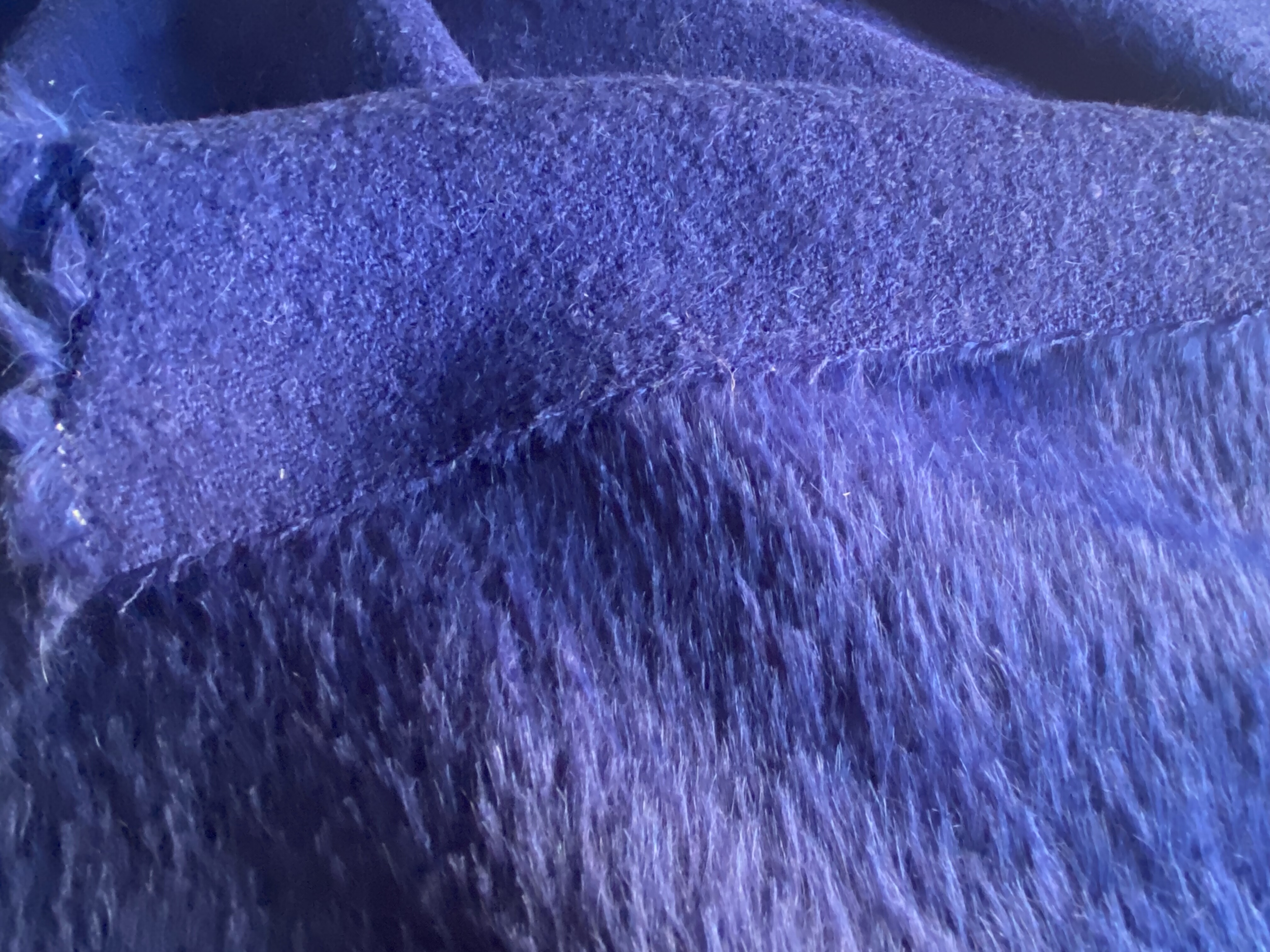 w1223日本双面羊绒设计师布料1.5米×1.4米