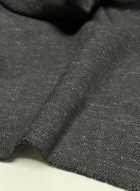 L032602 色织日本炒花90亚麻设计师布料2.5米乘1.5米