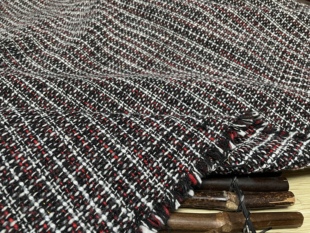 T1228编织羊绒设计师布料1.85米乘1.45米