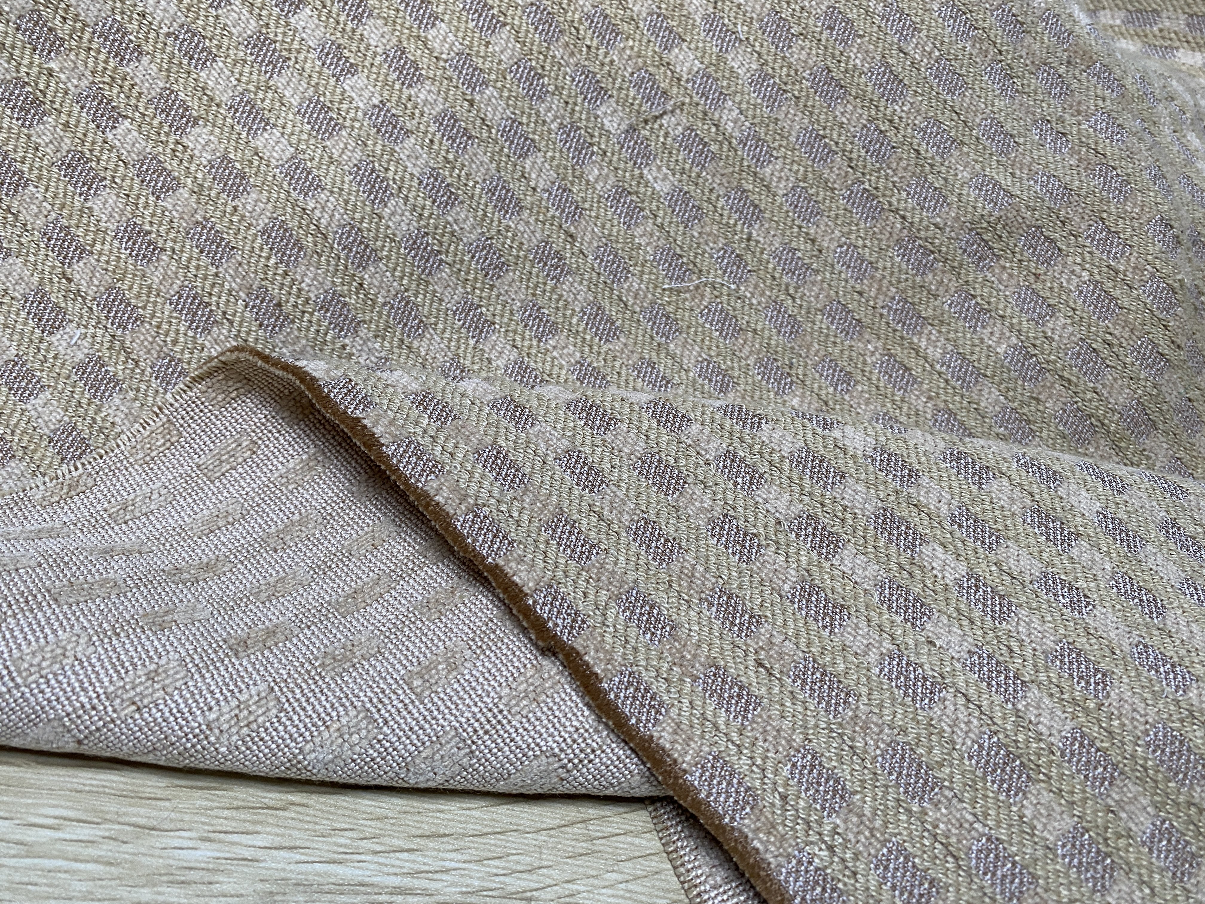 T0118厚亚麻提花设计师布料3米乘1.4米,居家布艺,海绵垫/布料/面料/手工diy,淘宝优惠券,粉丝福利购,淘宝优惠卷