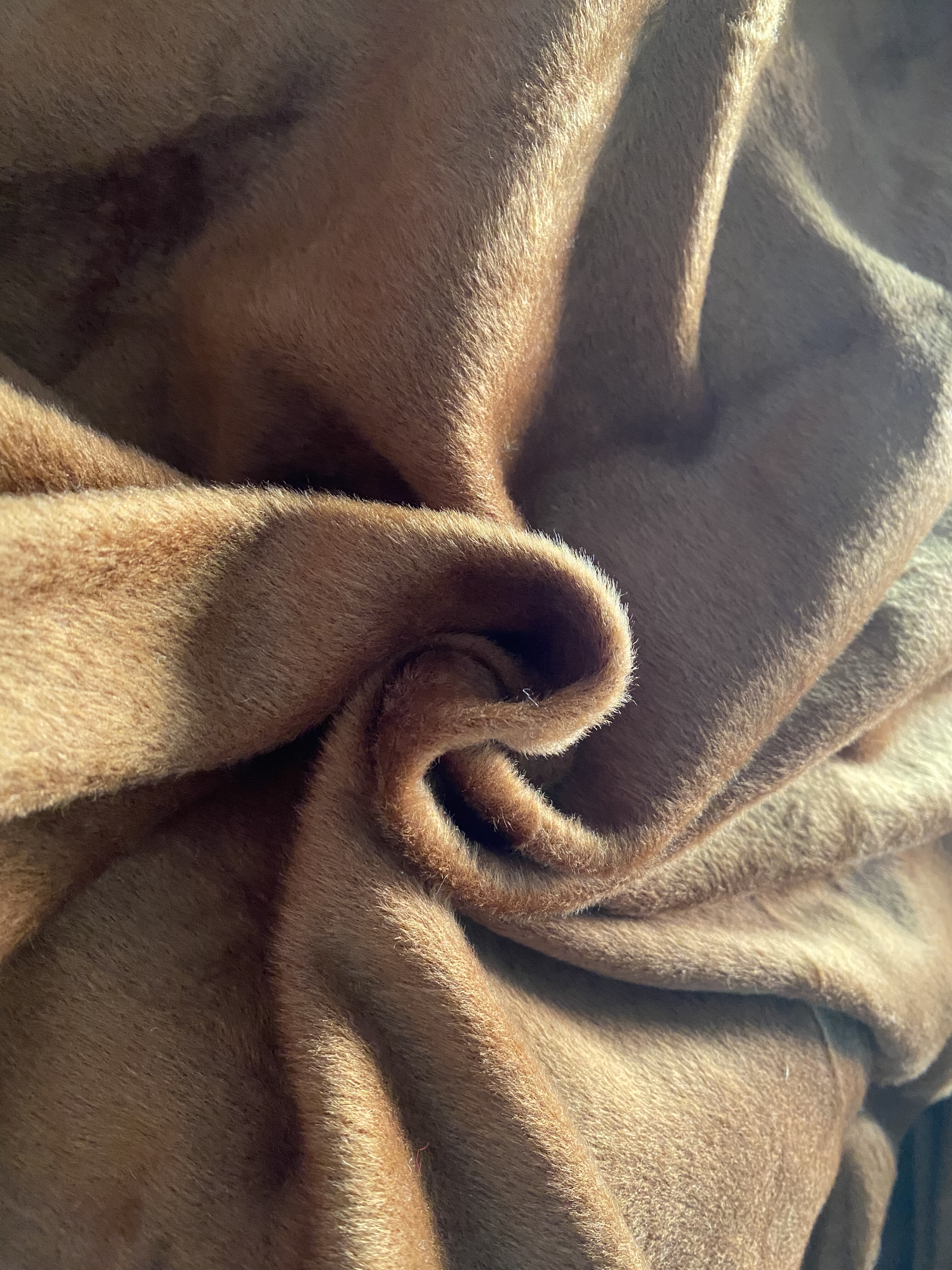 w112420 针织羊绒设计师布料1.5米×1.4米