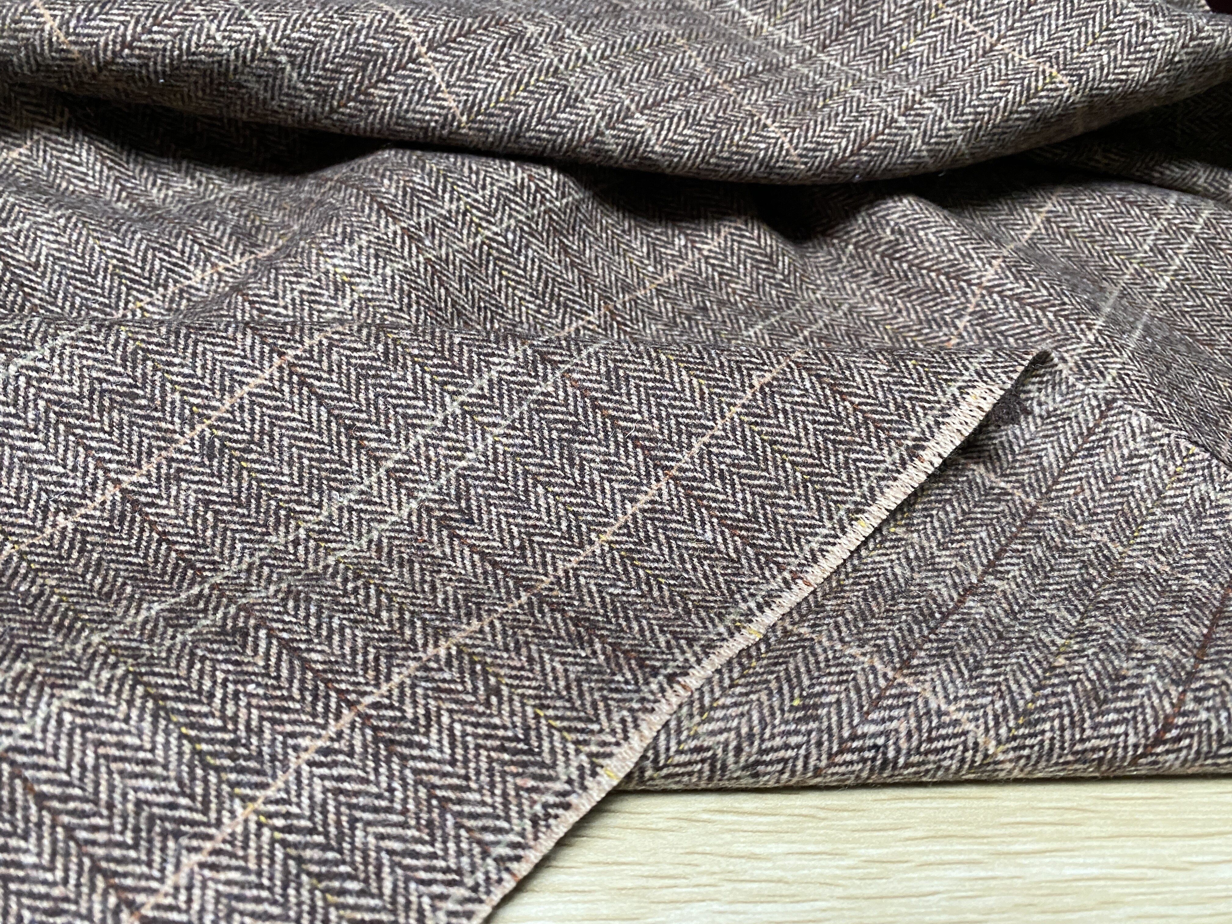 T0121休闲人字纹羊绒设计师布料2.15米乘1.5米,居家布艺,海绵垫/布料/面料/手工diy,淘宝优惠券,粉丝福利购,淘宝优惠卷