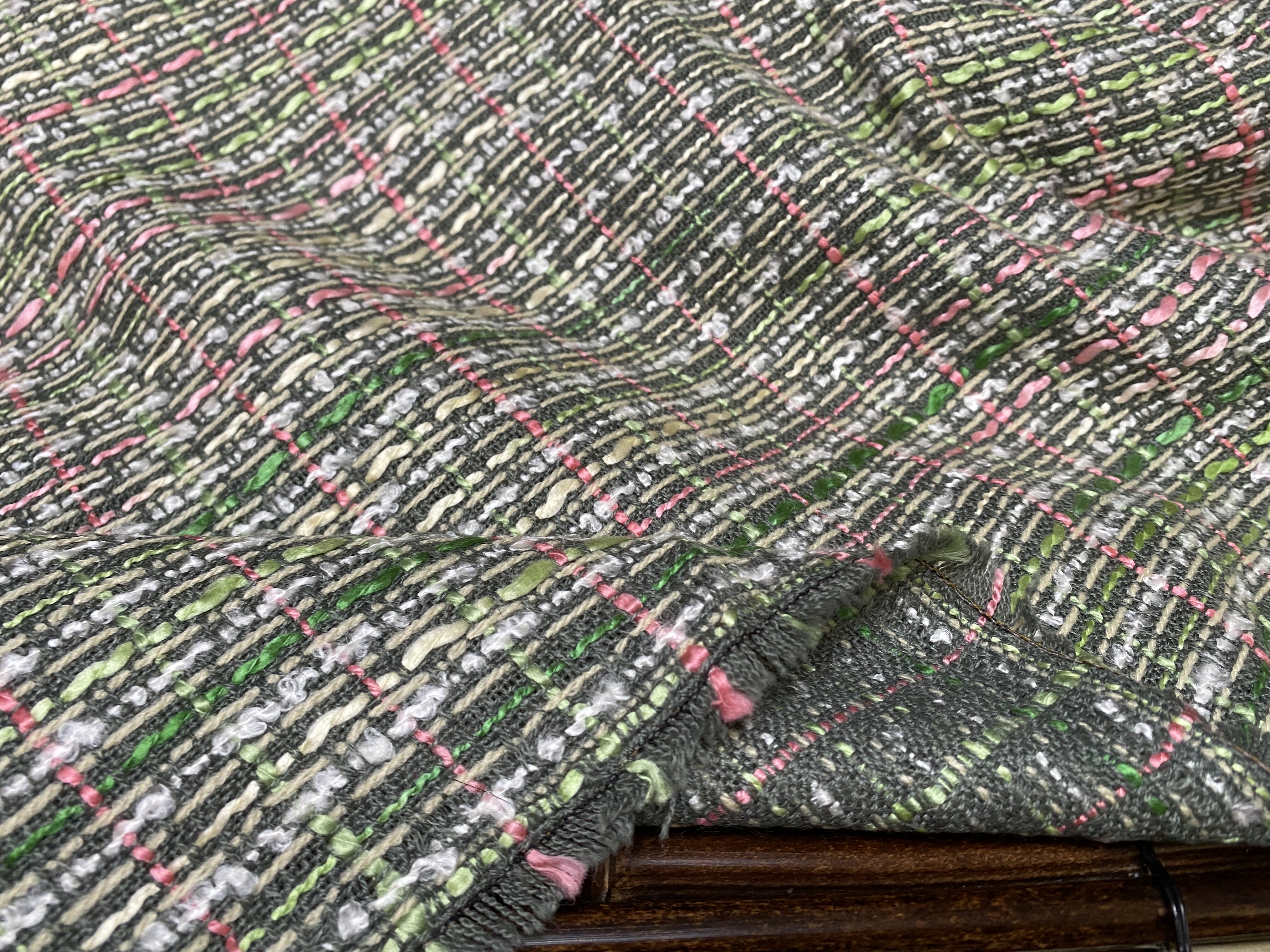 T1126 高级款编织羊绒设计师布料三米乘1.45米