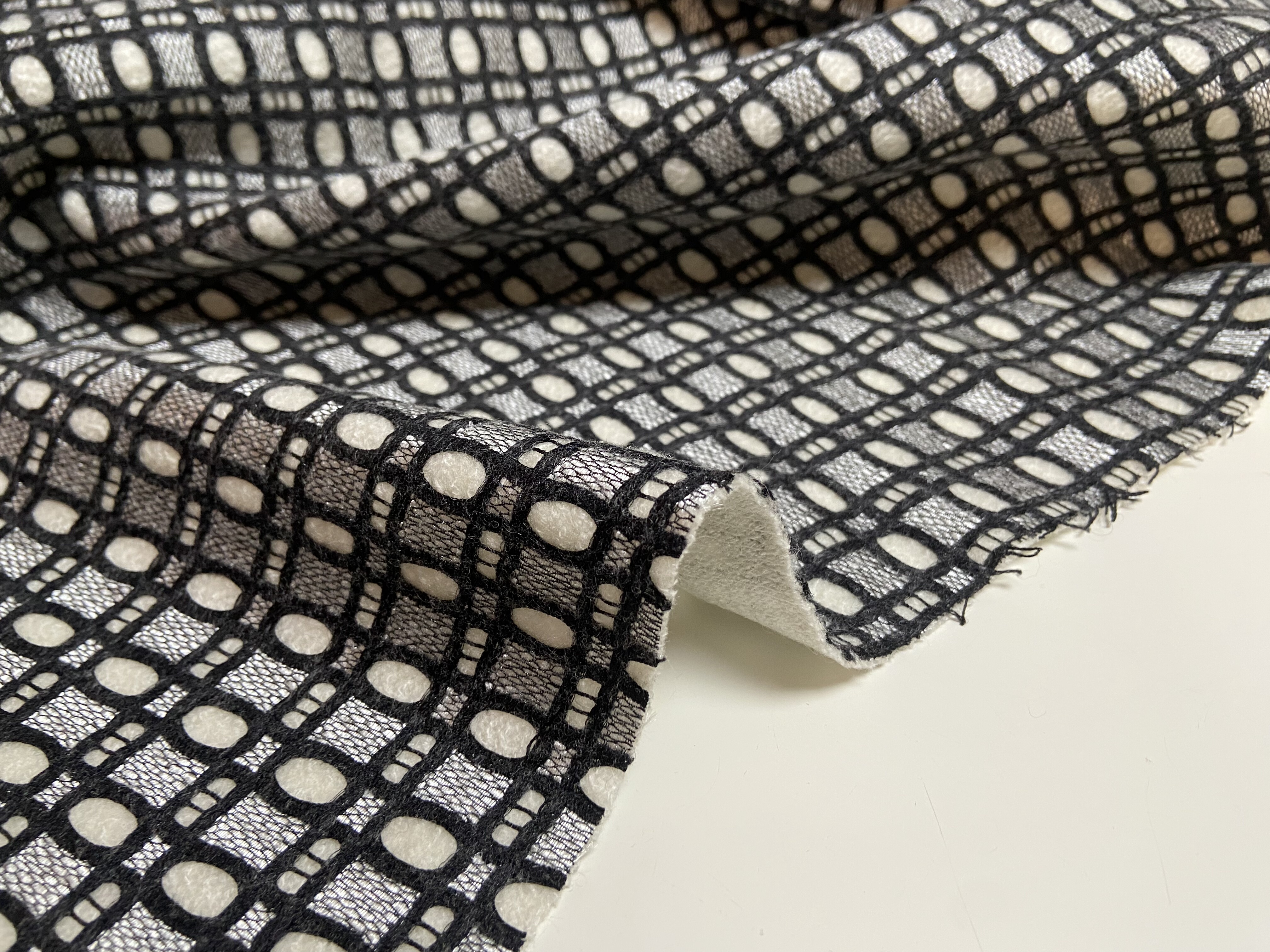 L0121 蕾丝羊绒设计师布料1.60米乘1.40,居家布艺,海绵垫/布料/面料/手工diy,淘宝优惠券,粉丝福利购,淘宝优惠卷