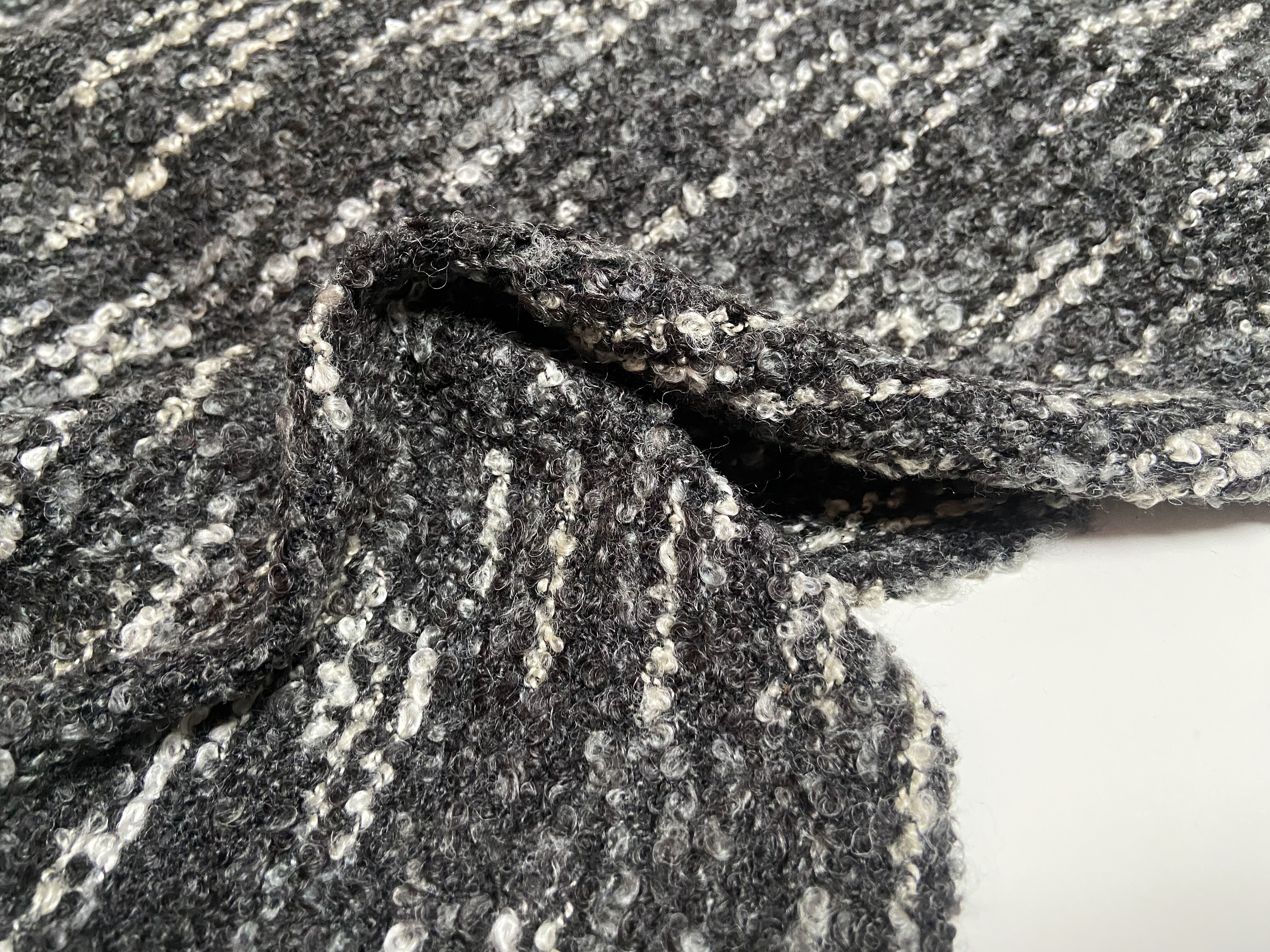 d0119 圈圈针织羊绒设计师布料三米乘1.40,居家布艺,海绵垫/布料/面料/手工diy,淘宝优惠券,粉丝福利购,淘宝优惠卷