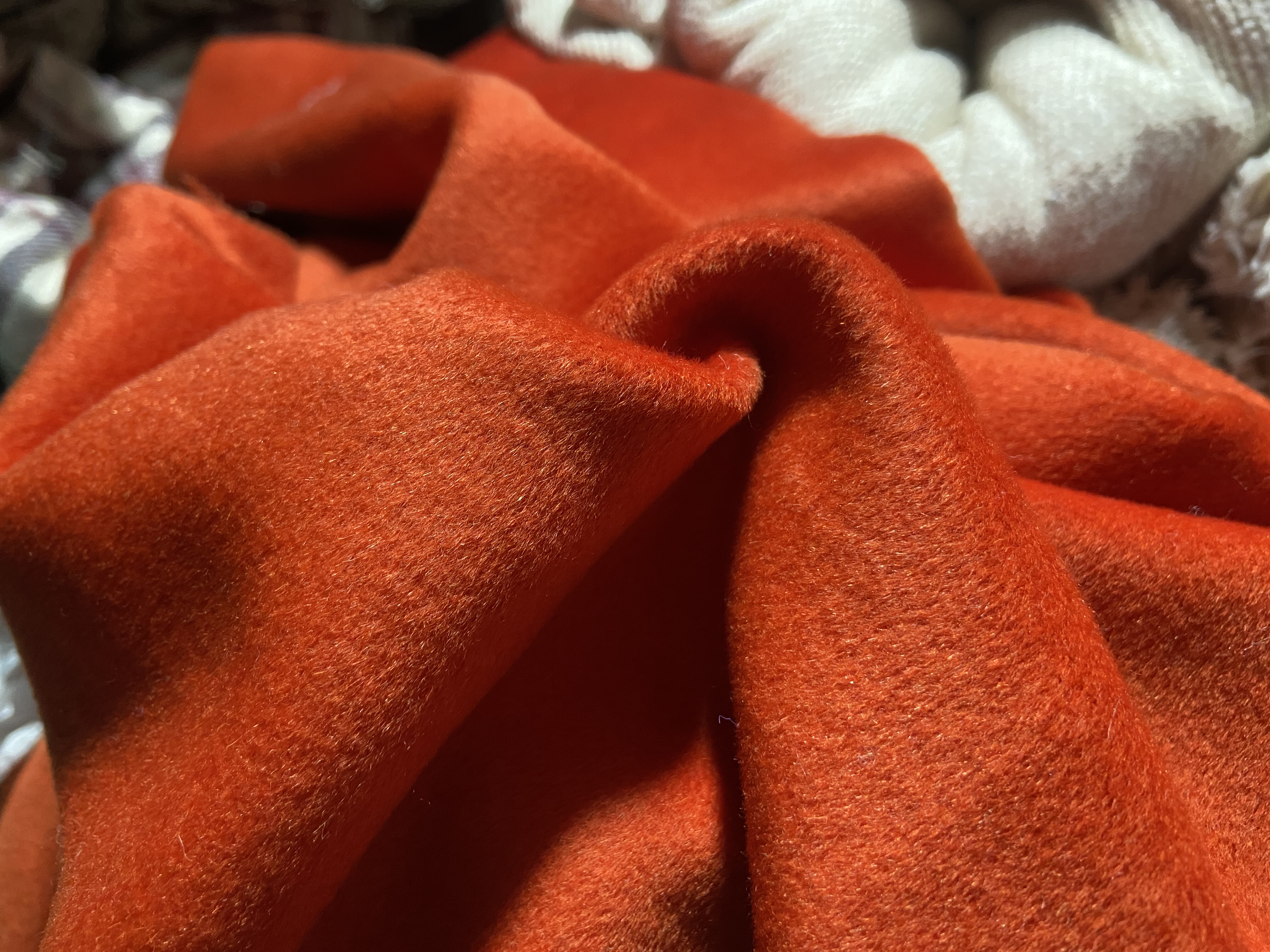 d0123 橘色休闲衬衫羊绒设计师布料1.50米乘1.40,居家布艺,海绵垫/布料/面料/手工diy,淘宝优惠券,粉丝福利购,淘宝优惠卷