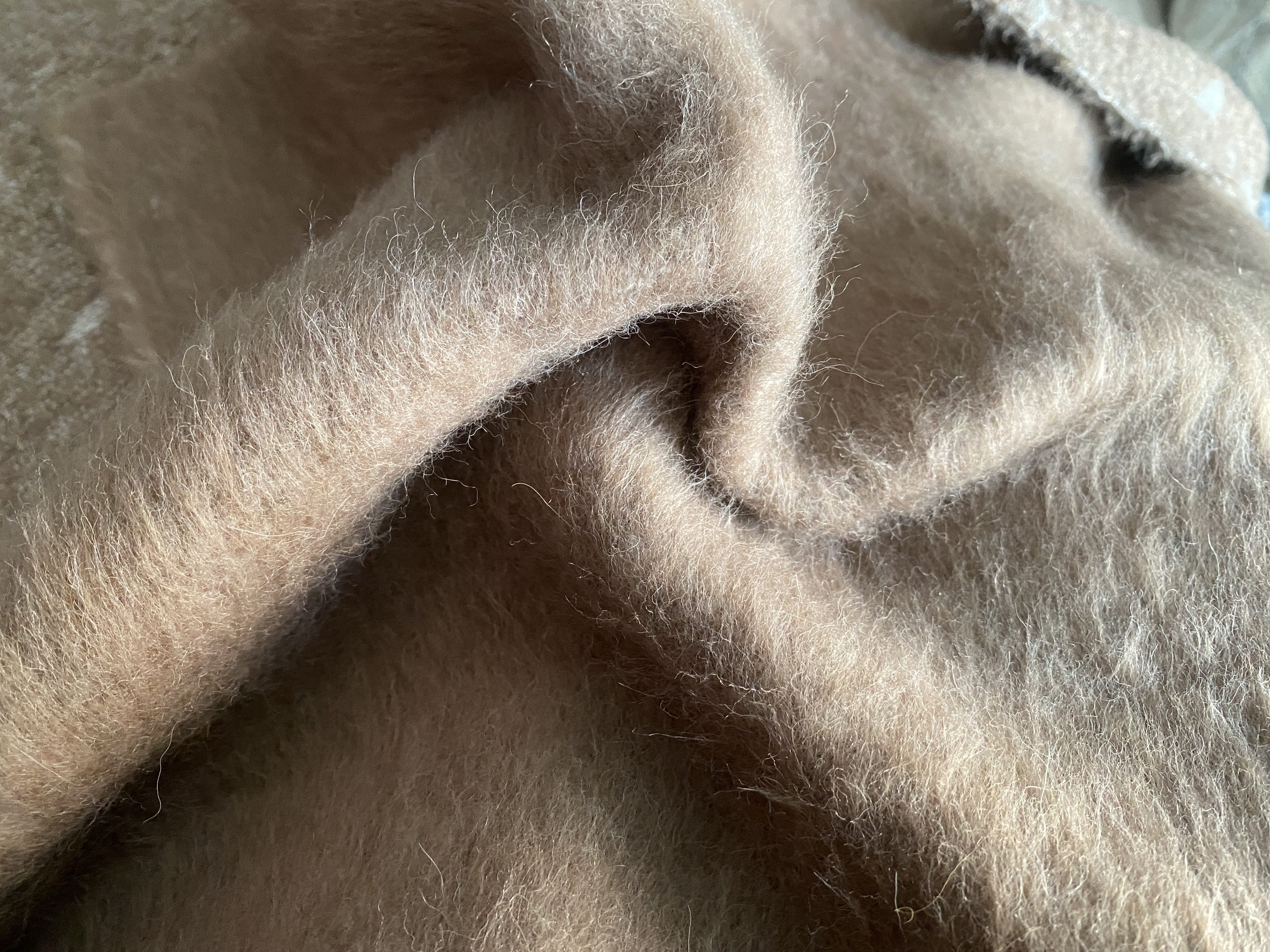 d0117 日本长毛羊绒设计师布料1.50米乘1.40,居家布艺,海绵垫/布料/面料/手工diy,淘宝优惠券,粉丝福利购,淘宝优惠卷