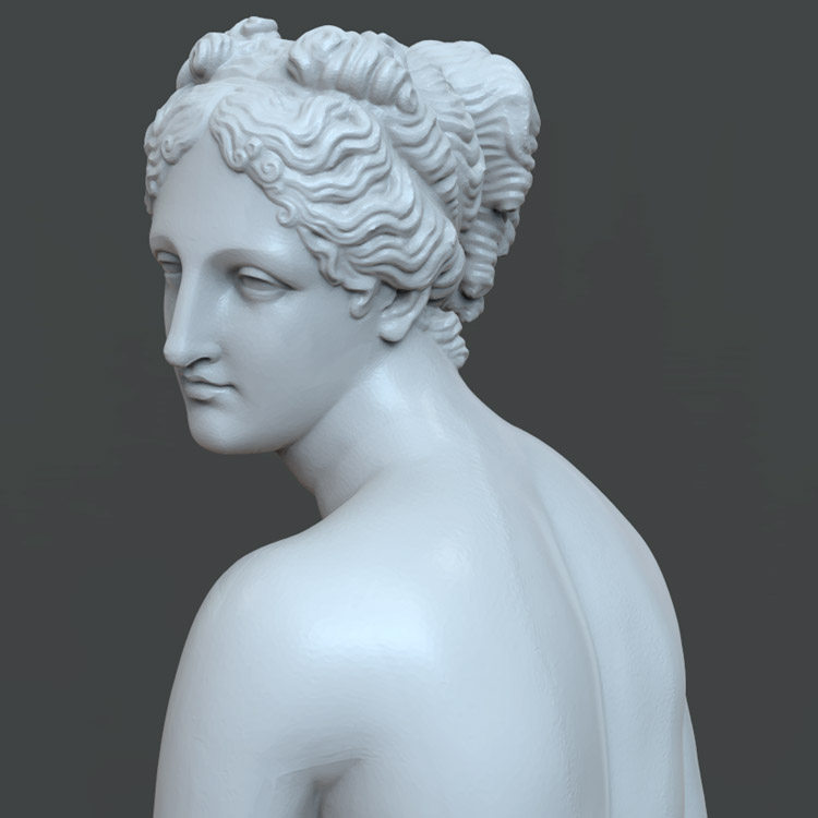 3d打印图纸模型素材希腊罗马雕像维纳斯stl摆件立体圆雕图f3689