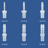 软硬管对接 软管接头 塑料水管接头 螺纹宝塔接头 外螺纹接头