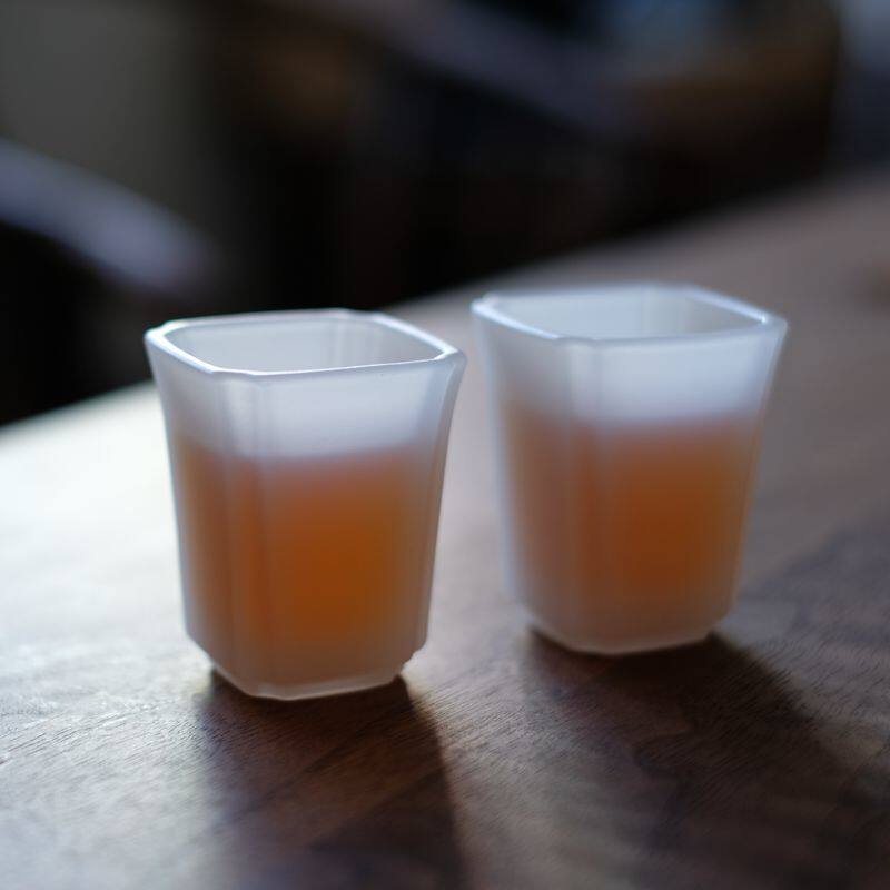 琉璃茶席古法风品茗杯图片