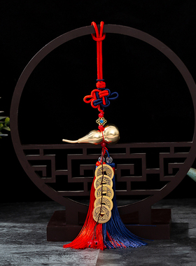 铜葫芦可开口送朱砂粉