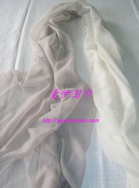 戒指绒超薄渐变披肩围巾