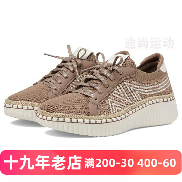 斯凯奇女子橡胶耐磨运动休闲鞋