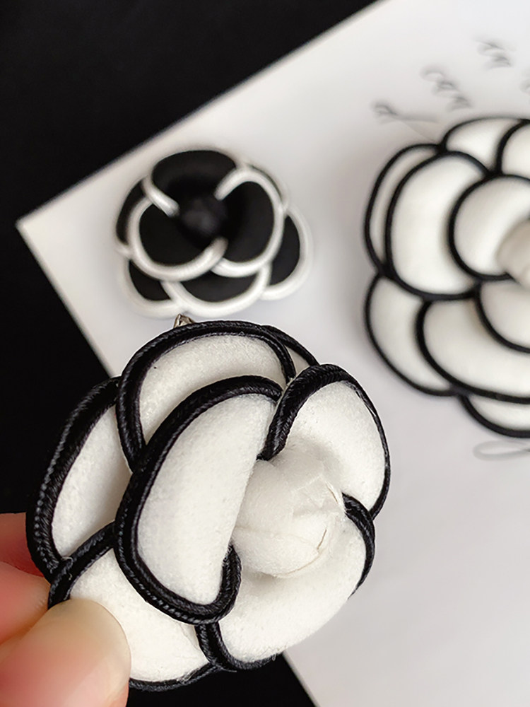 동백 브로치 고급 여성 향수 트렌디한 개성 럭셔리 스웨터 슈트 액세서리 여성용 코사지 브로치