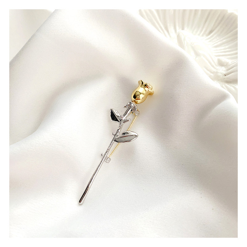 YI YANG QIANXI 장미 브로치 여성 어린 왕자의 핀 하이 엔드 2023 새로운 패션 정장 코사지 액세서리