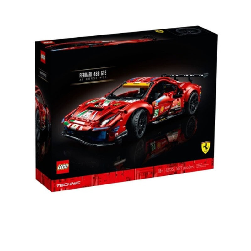 lego乐高积木科技机械组法拉利赛车 42125男孩益智珍藏拼插玩具