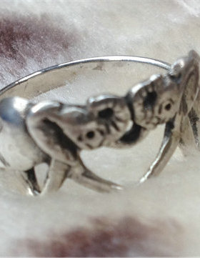 泰国纯银全新未镶嵌戒指现货