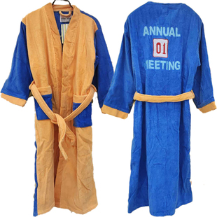 儿童浴袍男童冬季外贸出口吸水速干毛巾料纯棉大童温泉厚款棉割绒