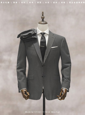 上海实体007詹姆斯邦德同款天幕杀机SKYFALL西服套装西裤量身定做