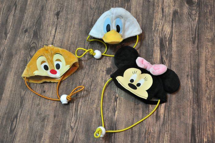 外单微瑕 迪*尼米妮 唐老鸭 奇奇卡通小帽子 适合玩偶和小型宠物