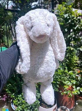 奶油邦尼害羞兔子公仔 51CM 超值价