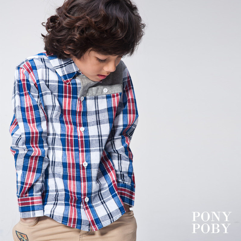 Chemise garcon à manche longue - Ref 2076843 Image 1