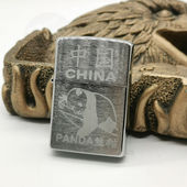 2008年中国旅游系列之大熊猫 打火机之宝防风 正品 zippo专柜芝宝