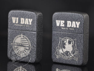 VEVJ 芝宝正版 二战胜利60周年 05年限量5000套 DAY ZIPPO珍藏