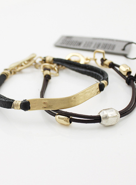 小众仿古银色手绳