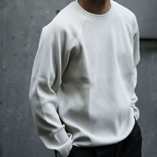 长袖 山系户外运动轻量化华夫格短袖 T恤秋冬内搭速干男 WIN平替