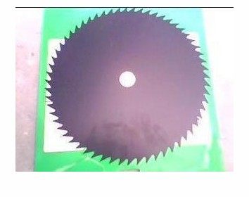 侧挂式背负式割草机 割灌机配件 60齿锰钢刀片割水稻 小灌木刀片