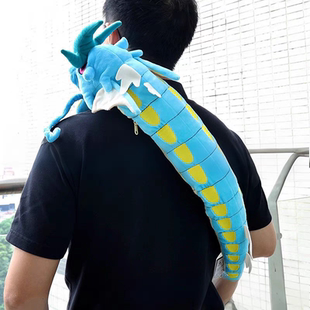 新款长棍暴鲤龙背包书包斜挎包手机包动漫男士包包