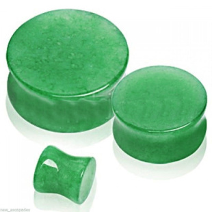 天然石头 饰品西藏云南民族风耳钉扩耳器大耳洞耳扩 马来玉石