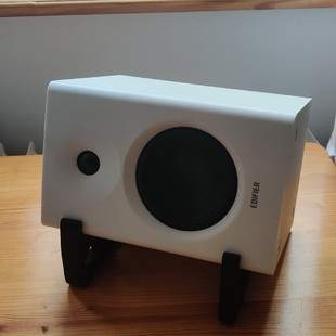 Edifier漫步者 MR4音箱桌面支架音响收纳架托架书架箱底座