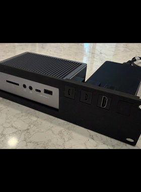 适用CalDigit TS3 TS4 TS5 10英寸机架安装支架10 inch rack定制