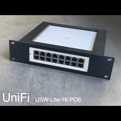 Unifi 16PoE Lite Cloud Key Gen2 10/19英寸机架安装支架定制
