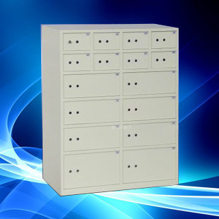 好猫贵重物品保险箱子母双锁酒店宾馆大堂机械保险柜寄存柜16门