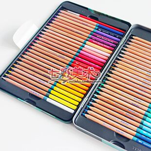 MARCO马可雷诺阿3120-48TN水溶性彩色铅笔铁盒48色 秘密花园 72色