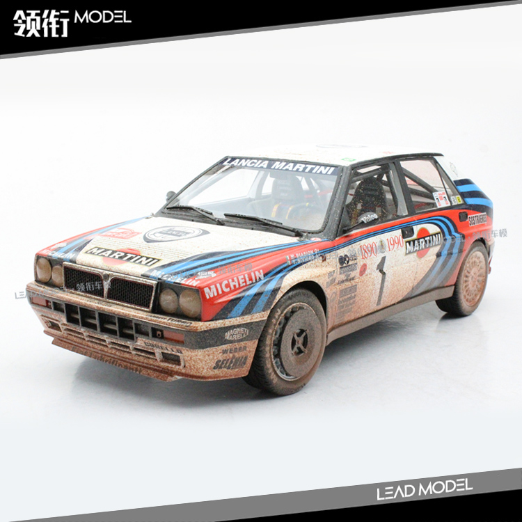 预订|TOP 1:12 Lancia Delta 16V Integrale Dirty 车模型