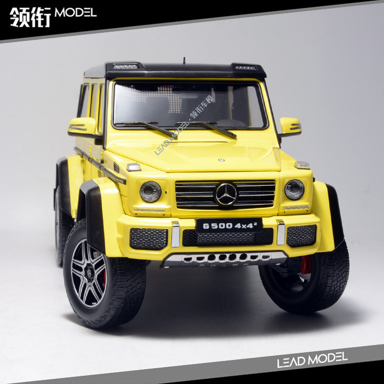 现货|almost real 似真 1/18 奔驰g 4x4 g500 大g ar车模型
