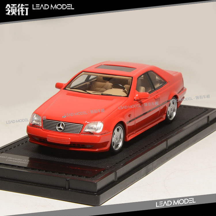 现货|benz amg cl600 7.0 coupe 红 top marques 1/43 奔驰车模型