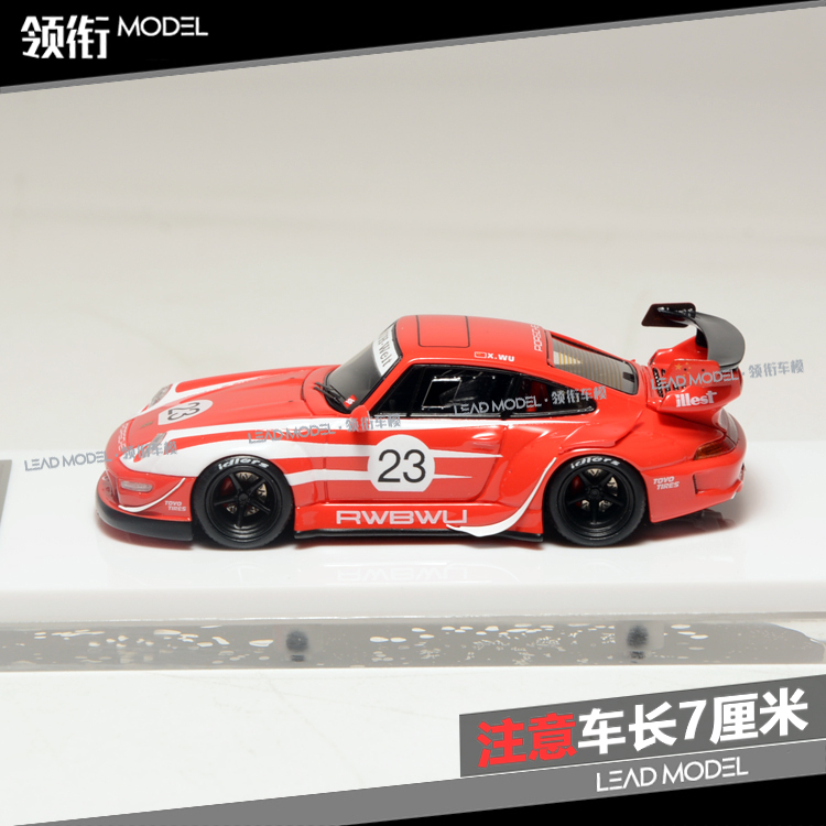 现货|RWB 993 WU 911#23武先生宽体改装版富美 1/64车模型