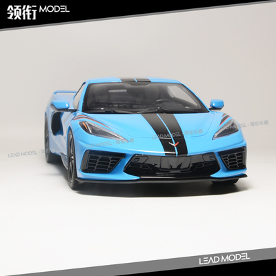 现货|GT-Spirit 1/18 雪佛兰CHEVROLET CORVETTE C8 车模型