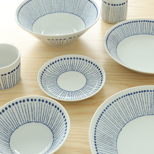 日本制美浓烧苍十草日式茶杯咖喱盘菜盘圆盘拉面斗笠饭碗碟酱汁瓶