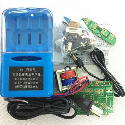 中夏牌ZX2018直流稳压电源及充电器电子DIY制作教学套件/散件 - 实物图