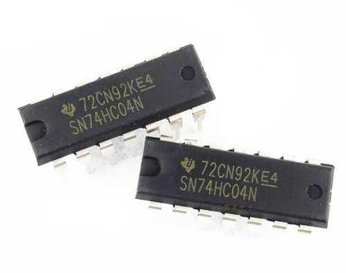 全新 SN74HC04N 六反相器 直插DIP-14 74HC04