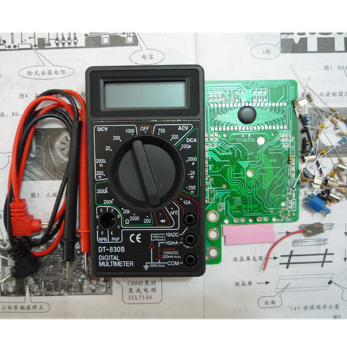 dt830b数字万用表套件电子制作