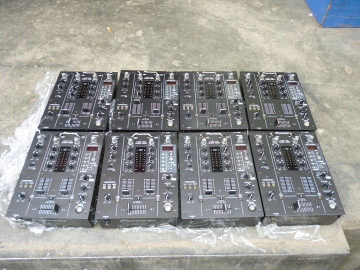 二手 先锋400混音台多个，DJM400 功能正常 2路混音器 带效果