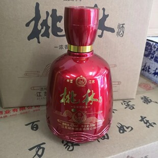 桃林酒浓香型白酒柔雅500mlx6瓶42度粮食酒东海县桃林酒业